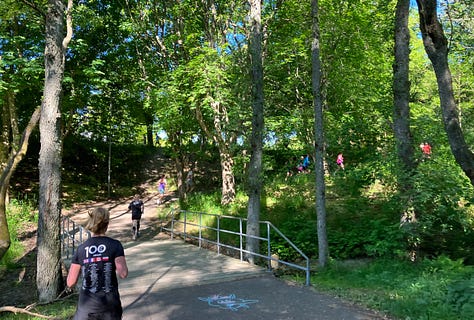 Tree-lined paths