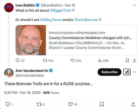A small sampling of Flynn Network slander posts against me.