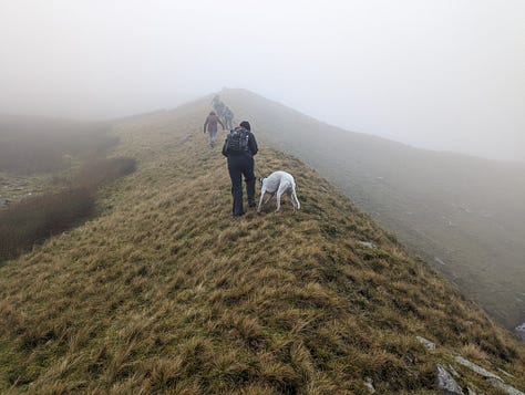 Pen y Fan secret route walk in the brecon beacons