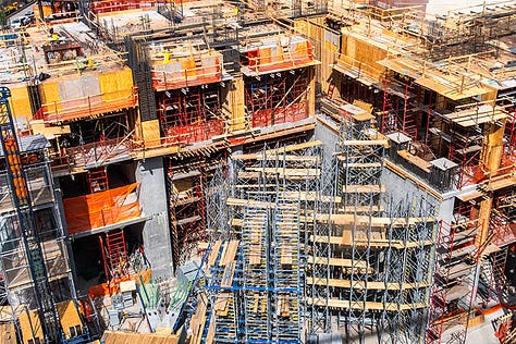 Steve Butcher photos of Cherry St construction