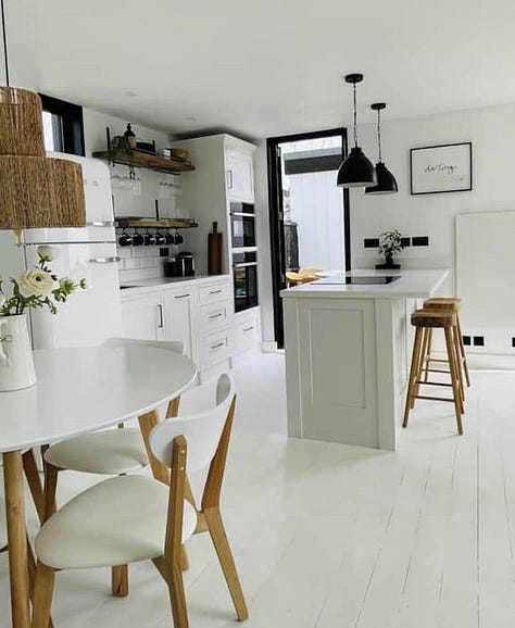 Clean contemporary Scandi-coastal interiors