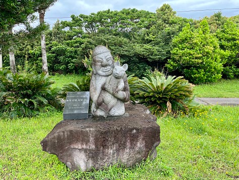 Coastal landscapes on Jeju Olle Route 06