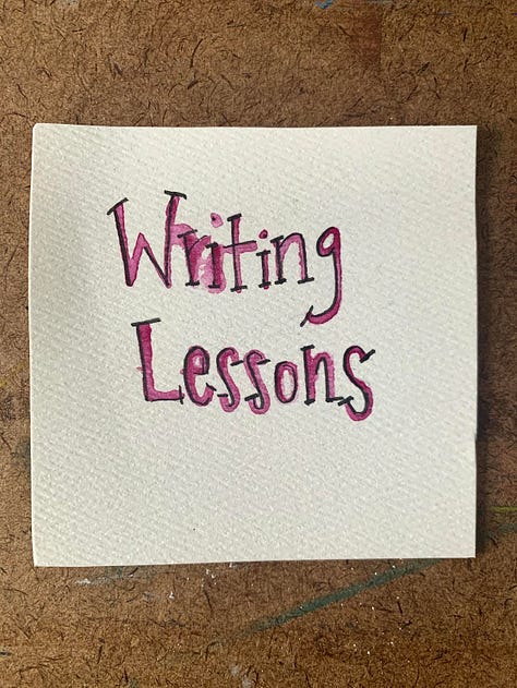 writinglessons, writing, editing, books