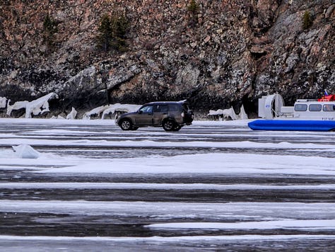 Lake Baikal winter