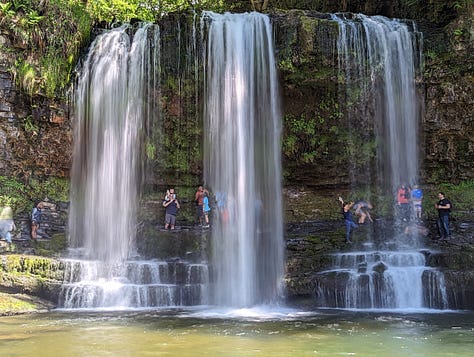 waterfalls of the brecon beacons guided walk