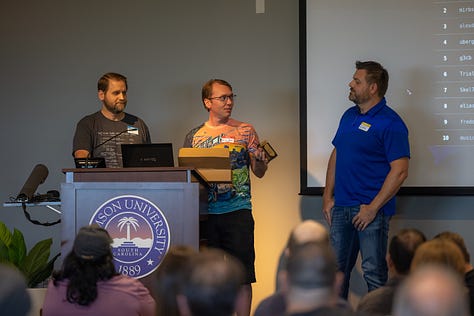 Highlights from the CTF during the 2023 Carolina Code Conference