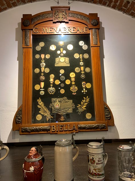 Menabrea brewery beer museum (Biella, Italy)