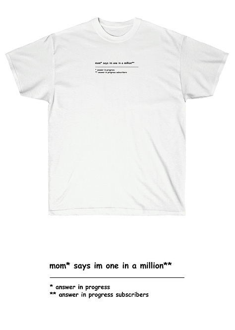 rejected t-shirt designs that were a little too reliant on comic sans