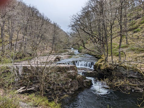 The six waterfalls of the Brecon Beacons National Park