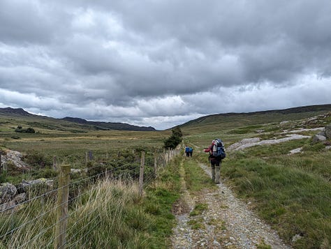 guided hike in the ogwen valley