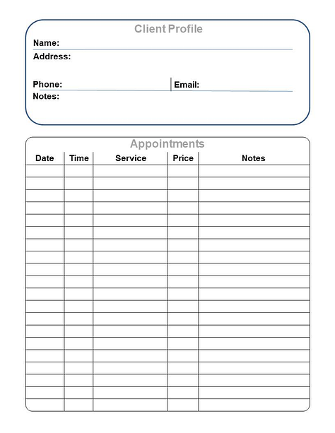 Small Business forms to get you organized.