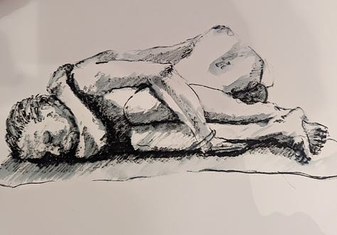 life drawings of nude male