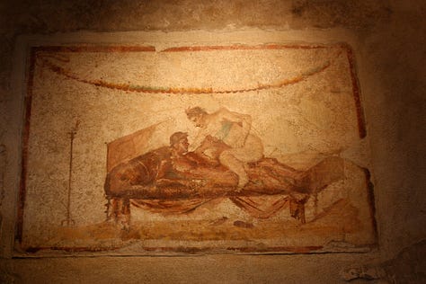 risque images from Pompeii