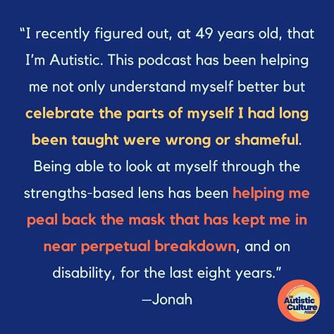 Reviews of The Autistic Culture Podcast. What do Autistic people think of The Autistic Culture Podcast?