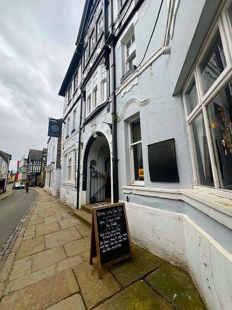 Images of bedroom, bathroom and communal areas at The Black Bull at Sedbergh