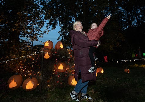 Auckland Castle Pumpkin Trail, Autumn 2024, Halloween