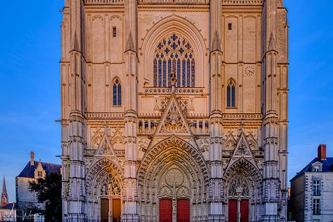 Facade and towers