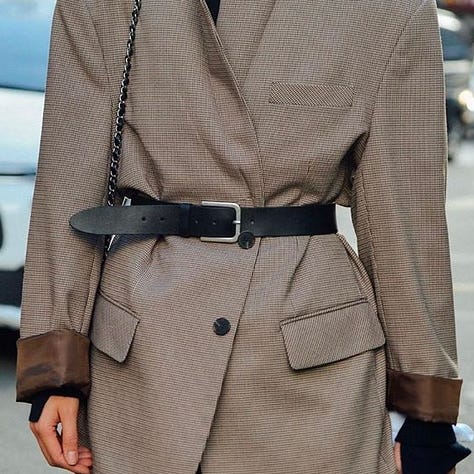 Belts. Scarf. Paraboots. Loafers.