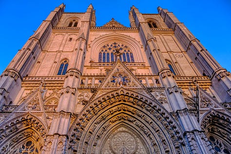 Facade and towers