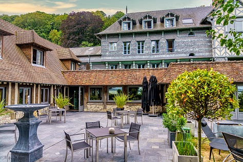 The Ferme Saint-Siméon (hotel, restaurant)
