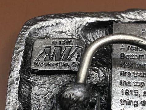 Pikes Peak Limited Edition Motorcycle Belt Buckle