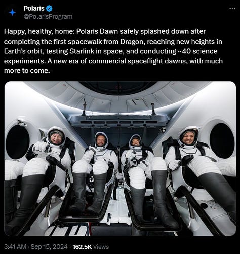 The latest in Space Fashion, SpaceX style + UFO Boat