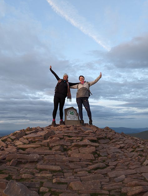 Guided walk up Pen y Fan for summer solstice