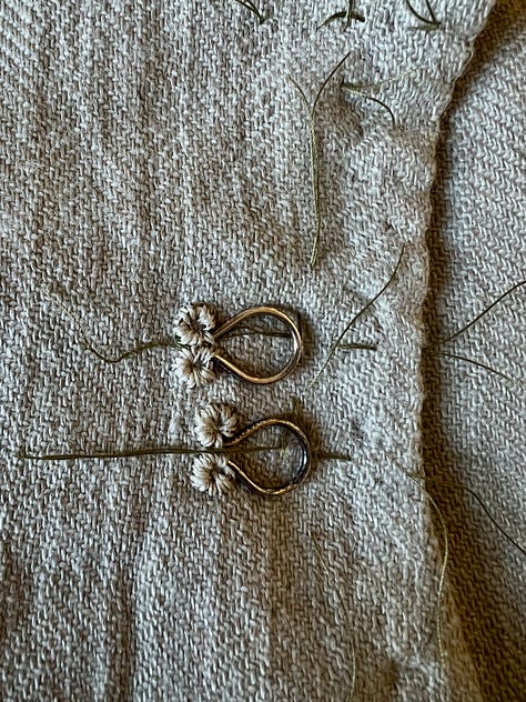 Images of different hand stitches