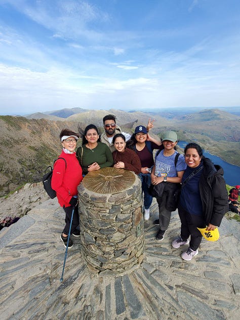 guided walk of Snowdon with Wales Outdoors