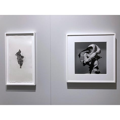 Photographs of Irving Penn exhibition at Pace Gallery