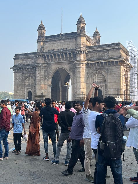 Flora Fountain, Victoria Terminus Train Station, Gateway of India