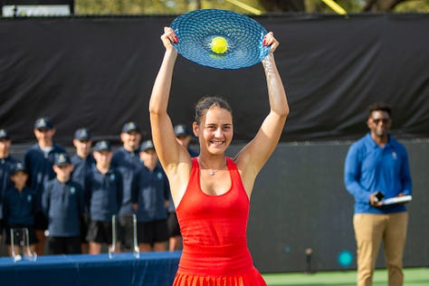Sloane Stephens; Marta Kostyuk; Katie Volynets