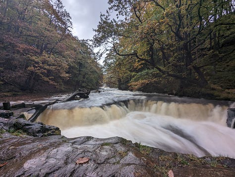 guided waterfall walk brecon beacons