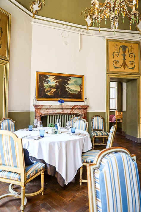 Accademia Ristorante's decor is an attraction in its own right.