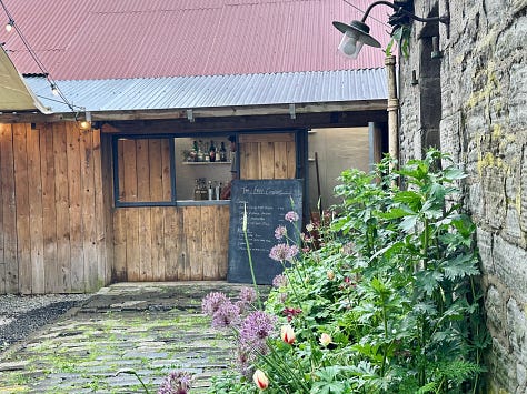 Farm to table dinner at Free Company, Bolero Scotland.