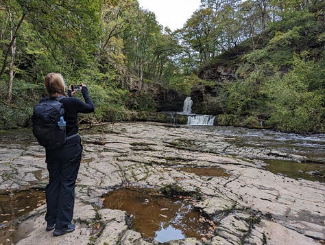 guided walk of the six waterfalls in the Brecon Beacons with Wales Outdoors