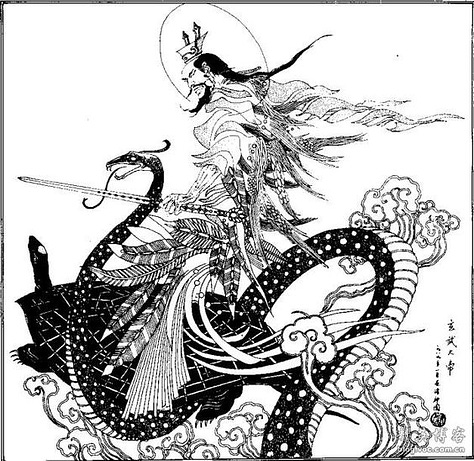 various chinese depictions throughout time of the north star