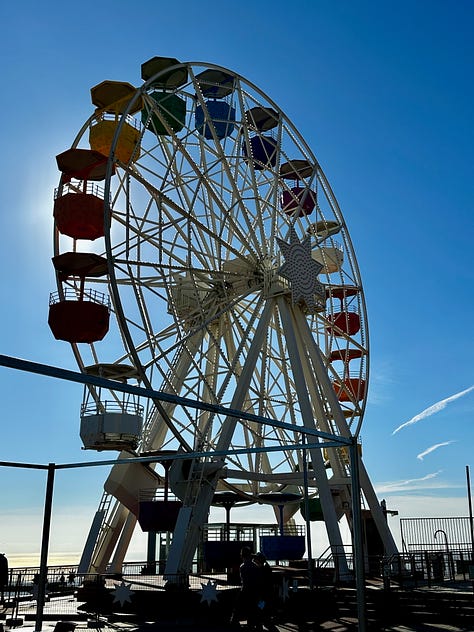 Hiking to the Tibidabo in Barcelona, Catalonia, Spain