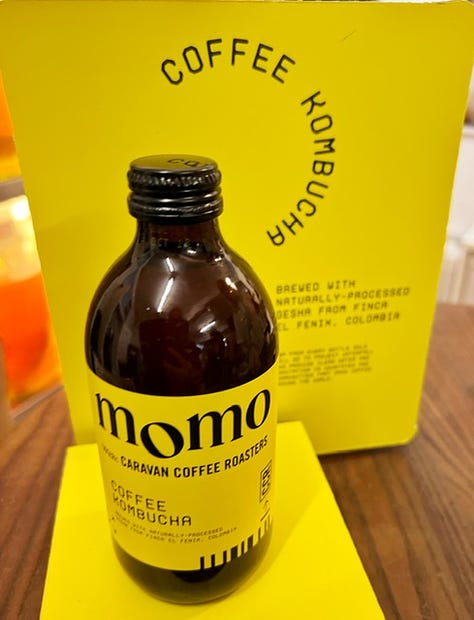 Momo Coffee Kombucha, Algebra Coffee Liqueur, Rapscallion's sode
