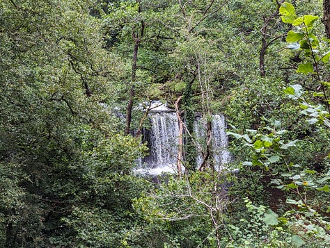 guided walk waterfalls brecon beacons