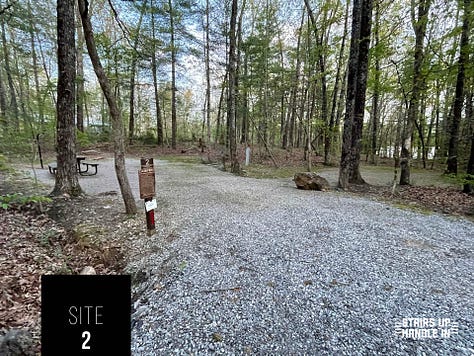 Morganton Point Campsites