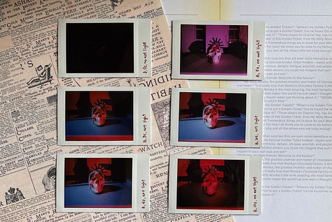 instax instant photo long exposure low light