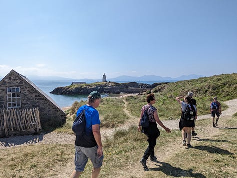 Walking on Anglesey newborough Warren and Ynys Llanddwyn