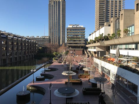 St Bartholomew the Great and Barbican Centre
