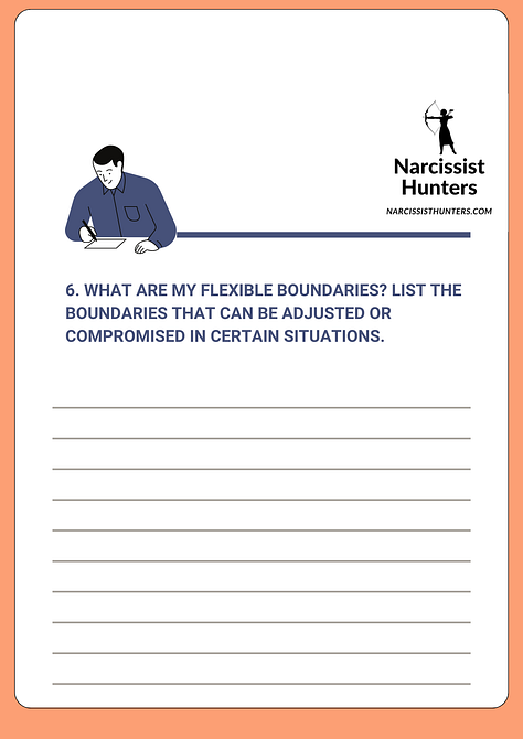 Setting boundaries worksheet download free