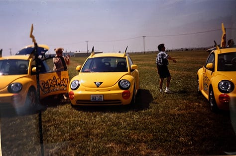 A selection of photographs from Alyssa Buecker, featuring Pikabugs, Pikachu and a Squirtle display