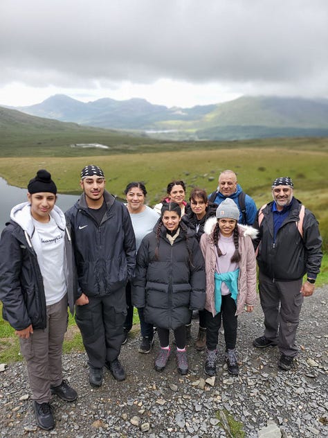 guided walk snowdon north wales