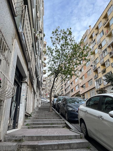 Staircases in Istanbul