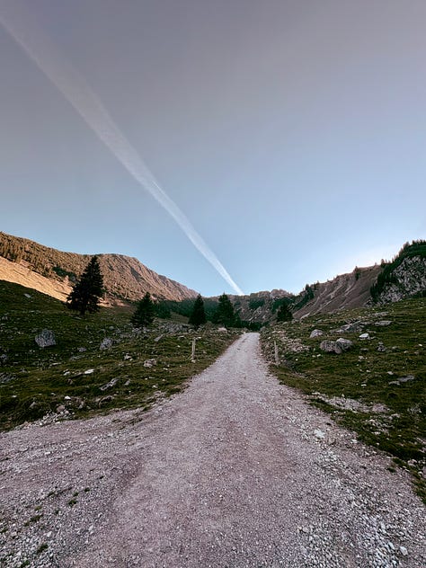 Various mountain photography in autumn