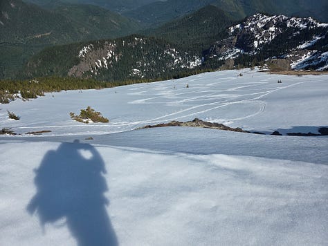 backcountry ski trip in the easter Olympics